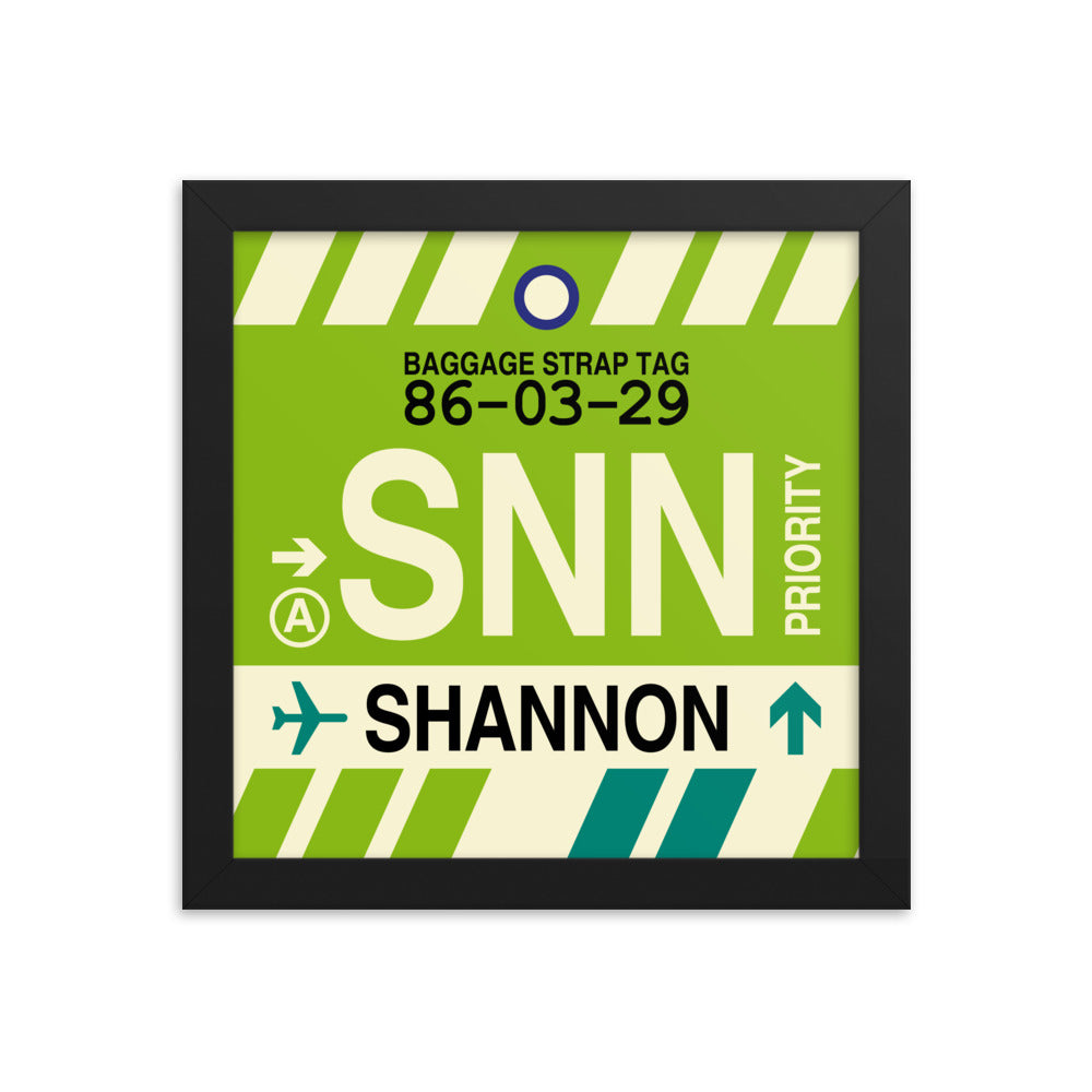 Travel-Themed Framed Print • SNN Shannon Souvenir • YHM Designs - Image 01