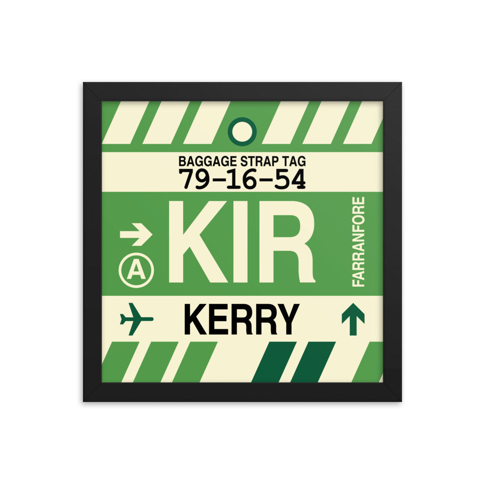 Travel-Themed Framed Print • KIR Kerry Souvenir • YHM Designs - Image 02