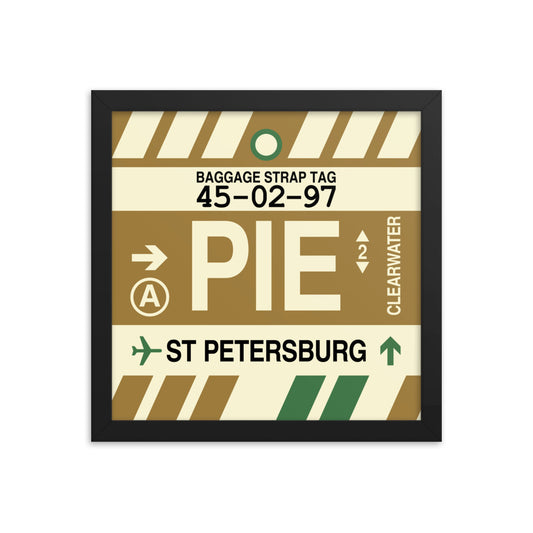 Travel-Themed Framed Print • PIE St. Petersburg Souvenir • YHM Designs - Image 02