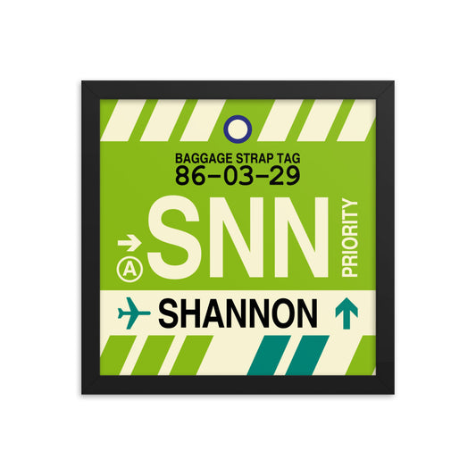 Travel-Themed Framed Print • SNN Shannon Souvenir • YHM Designs - Image 02