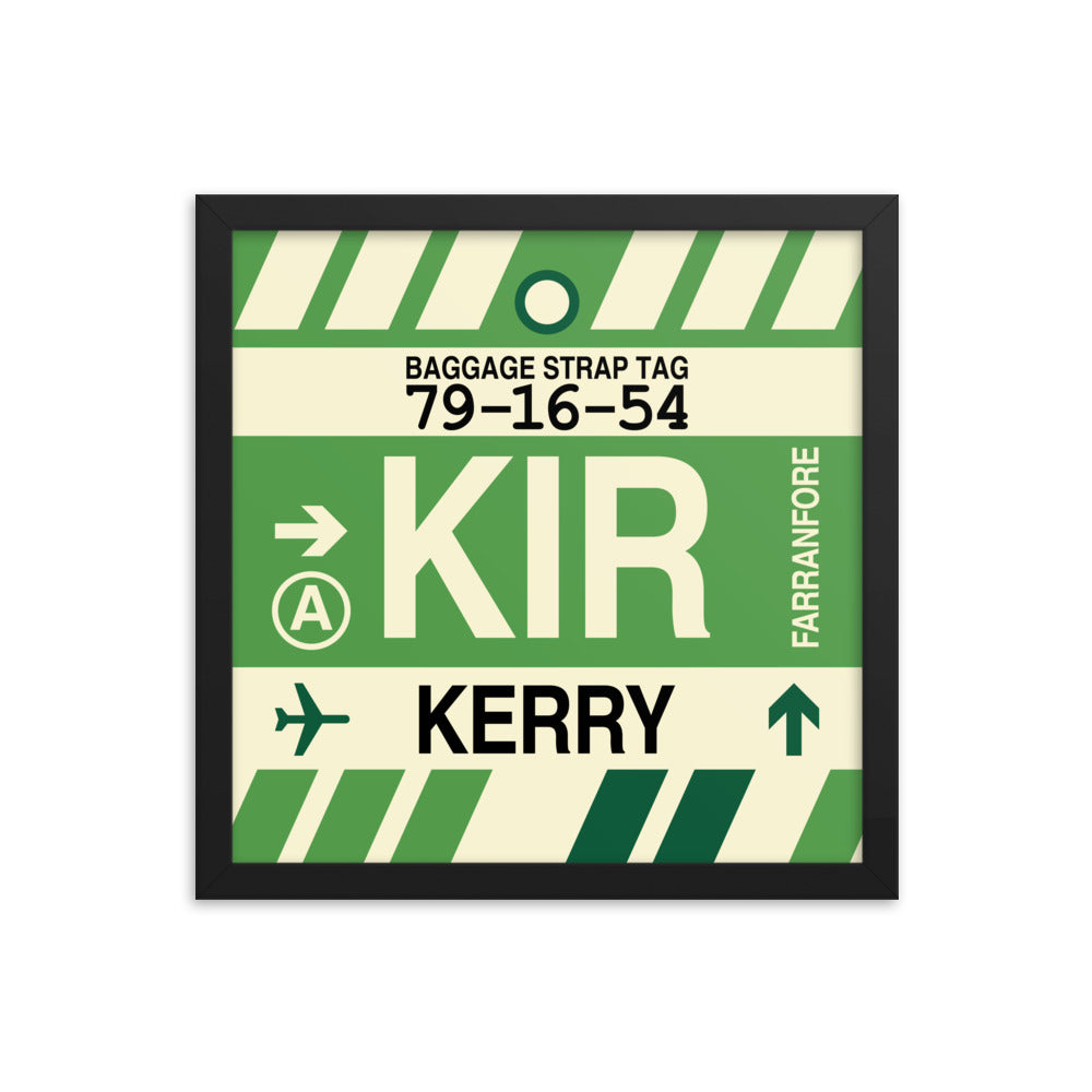 Travel-Themed Framed Print • KIR Kerry Souvenir • YHM Designs - Image 03