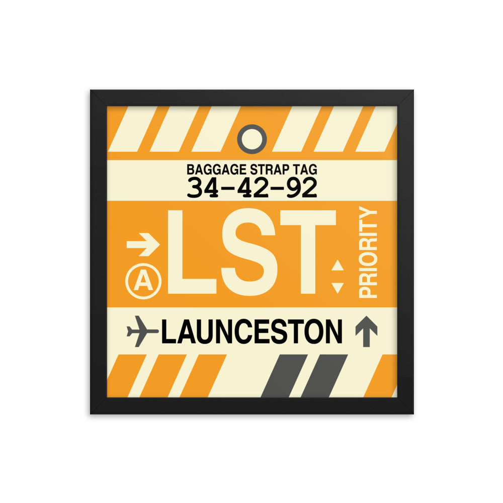 Travel-Themed Framed Print • LST Launceston • YHM Designs - Image 03