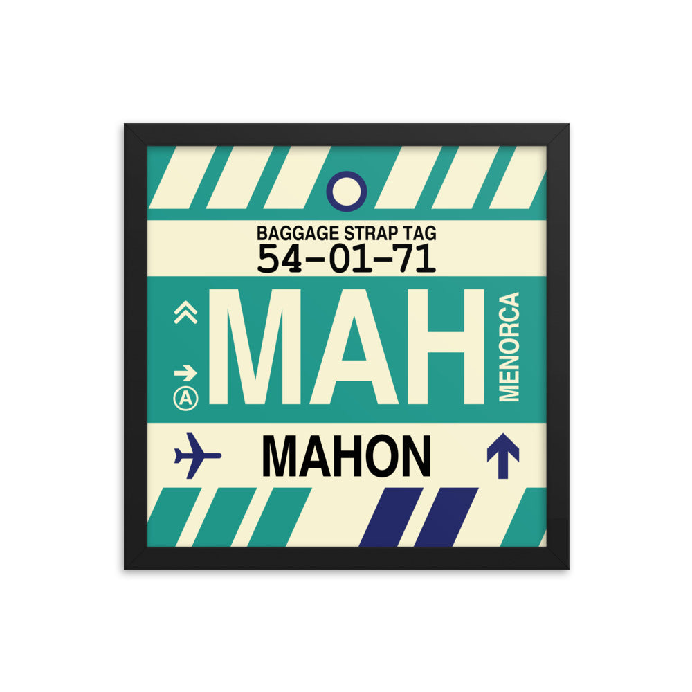 Travel-Themed Framed Print • MAH Mahon Souvenir • YHM Designs - Image 03