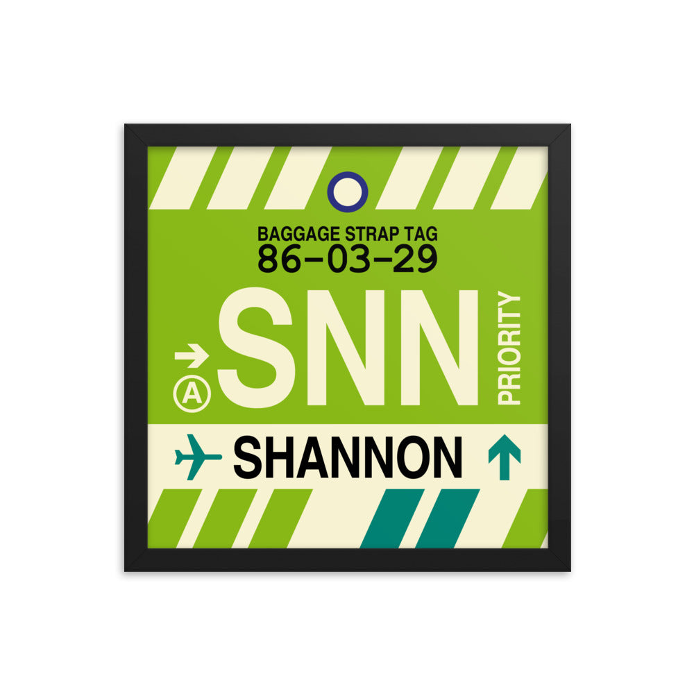 Travel-Themed Framed Print • SNN Shannon Souvenir • YHM Designs - Image 03