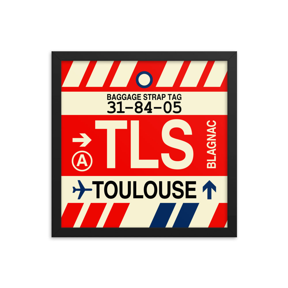 Travel-Themed Framed Print • TLS Toulouse • YHM Designs - Image 03