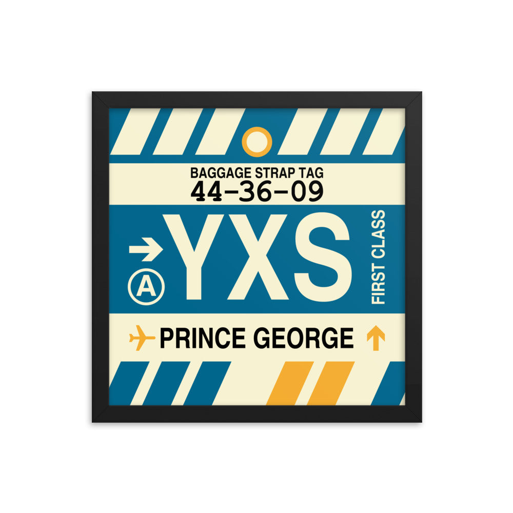 Travel-Themed Framed Print • YXS Prince George • YHM Designs - Image 03