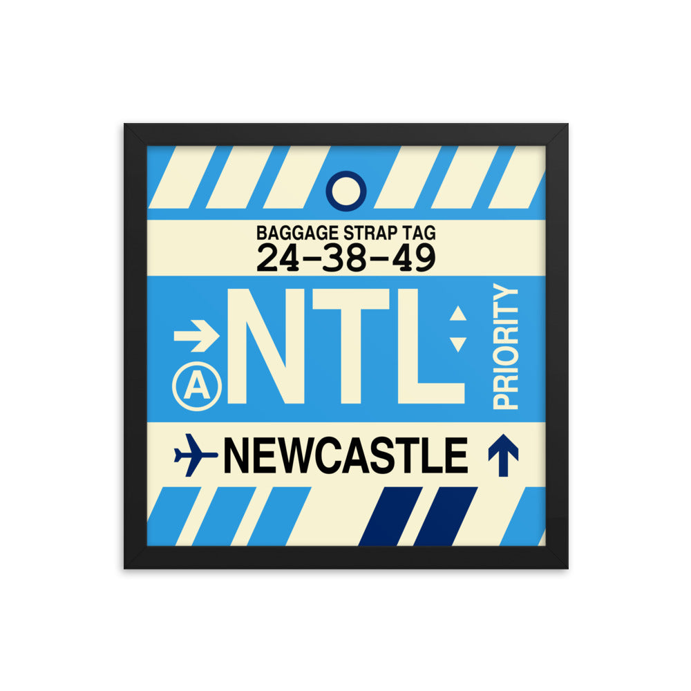 Travel-Themed Framed Print • NTL Newcastle • YHM Designs - Image 03