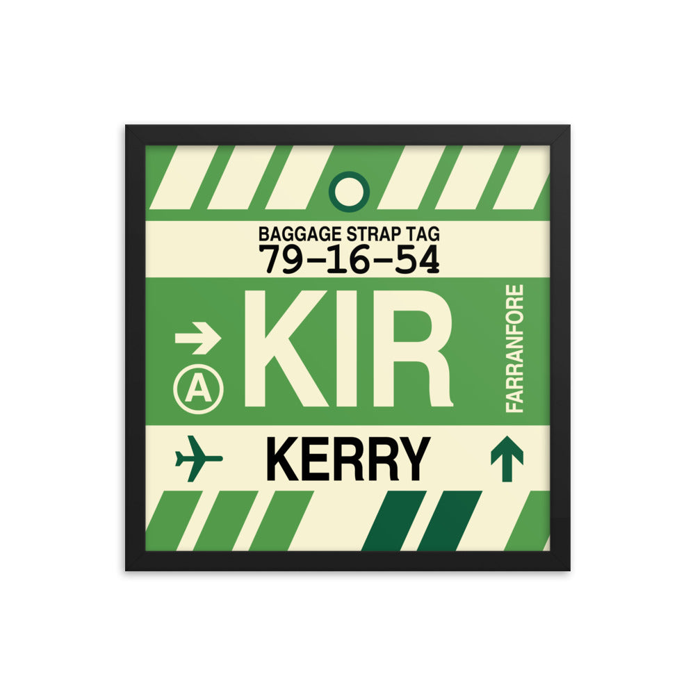 Travel-Themed Framed Print • KIR Kerry Souvenir • YHM Designs - Image 04