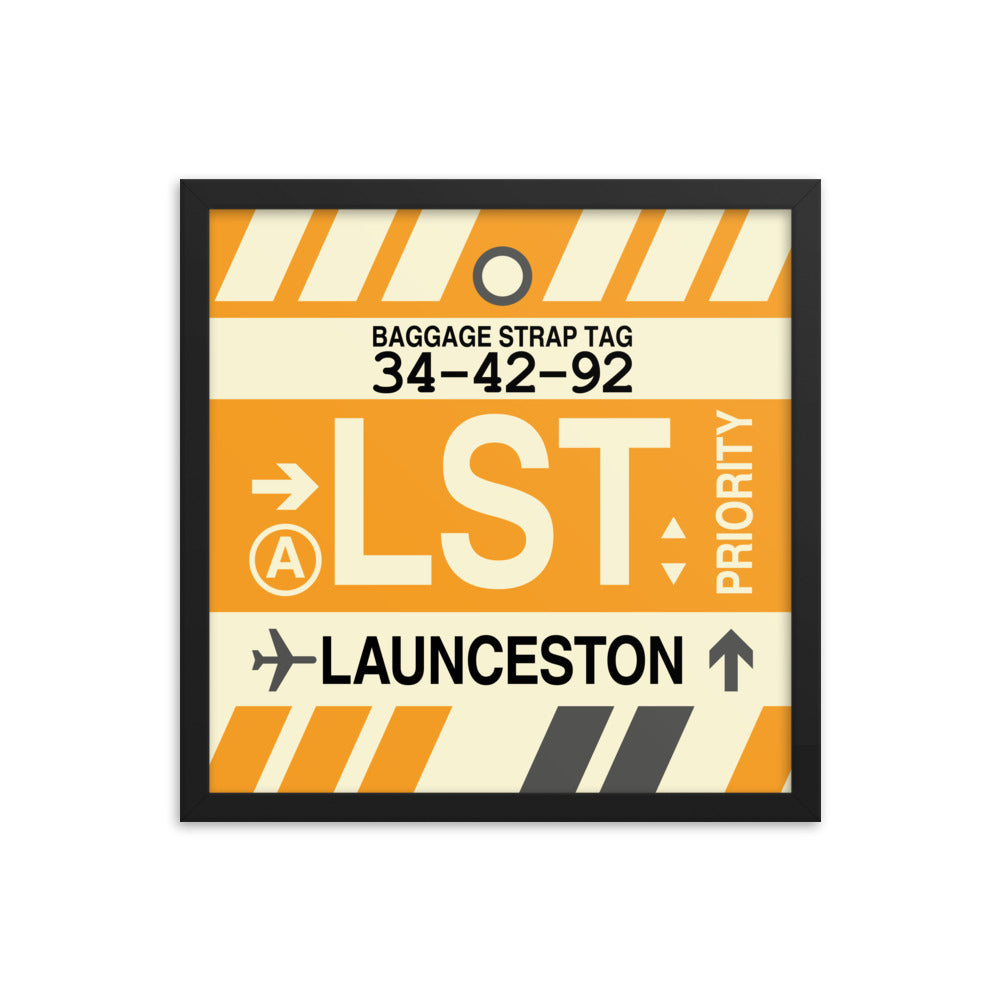 Travel-Themed Framed Print • LST Launceston • YHM Designs - Image 04