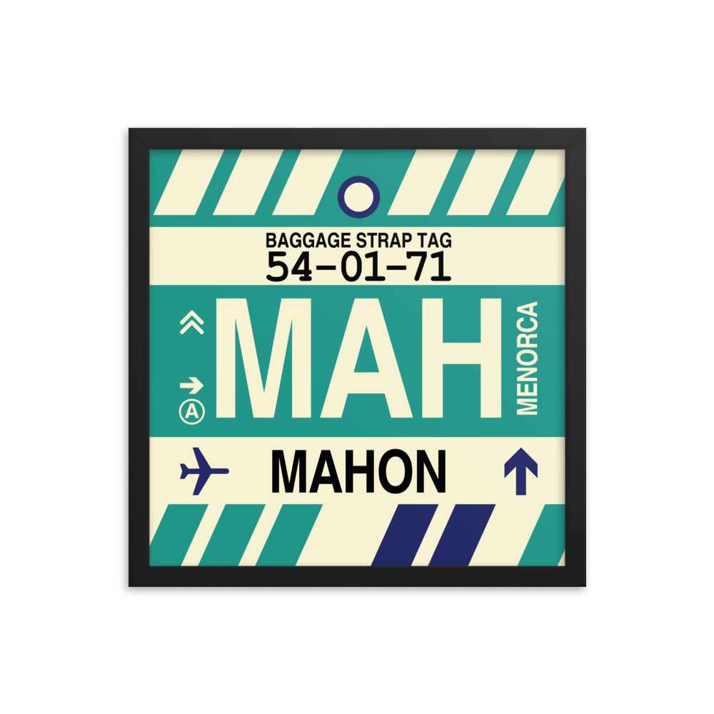 Travel-Themed Framed Print • MAH Mahon Souvenir • YHM Designs - Image 04