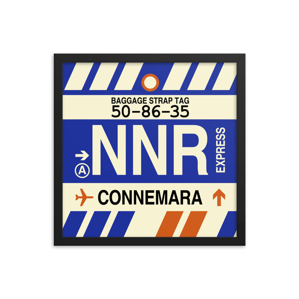 Travel-Themed Framed Print • NNR Connemara Souvenir • YHM Designs - Image 04