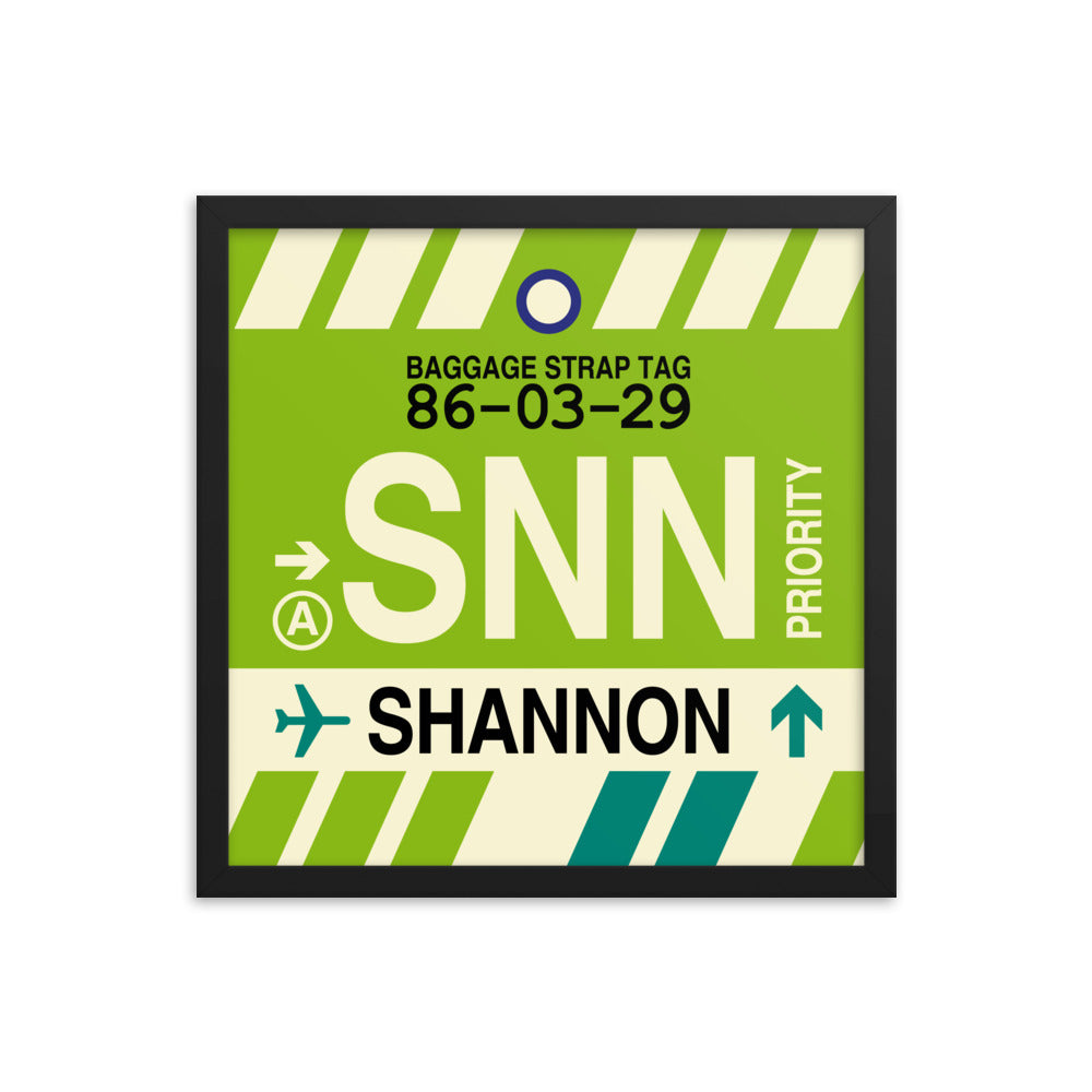 Travel-Themed Framed Print • SNN Shannon Souvenir • YHM Designs - Image 04