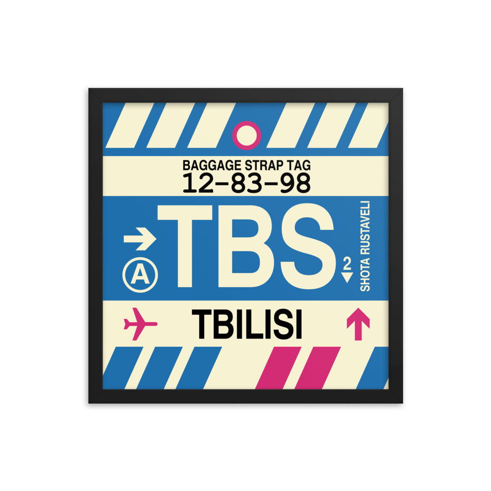 Travel-Themed Framed Print • TBS Tbilisi Souvenir • YHM Designs - Image 04