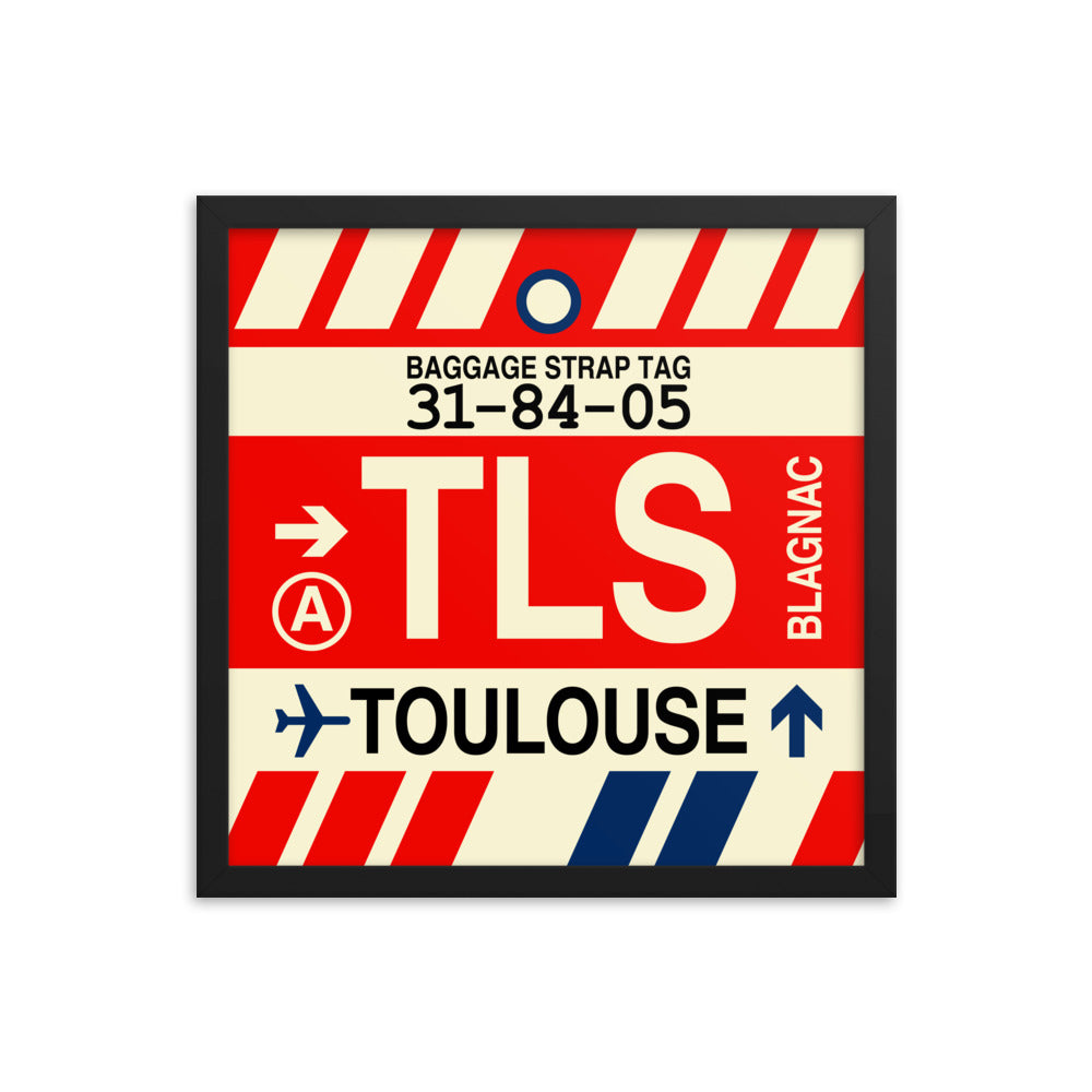 Travel-Themed Framed Print • TLS Toulouse • YHM Designs - Image 04