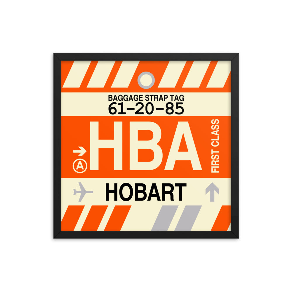 Travel-Themed Framed Print • HBA Hobart • YHM Designs - Image 05