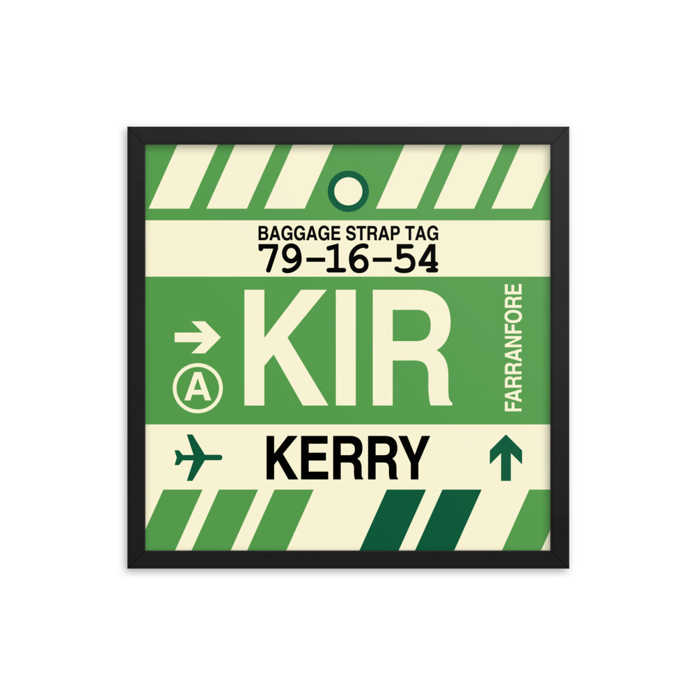 Travel-Themed Framed Print • KIR Kerry Souvenir • YHM Designs - Image 05