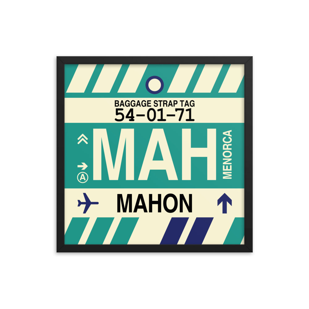 Travel-Themed Framed Print • MAH Mahon Souvenir • YHM Designs - Image 05