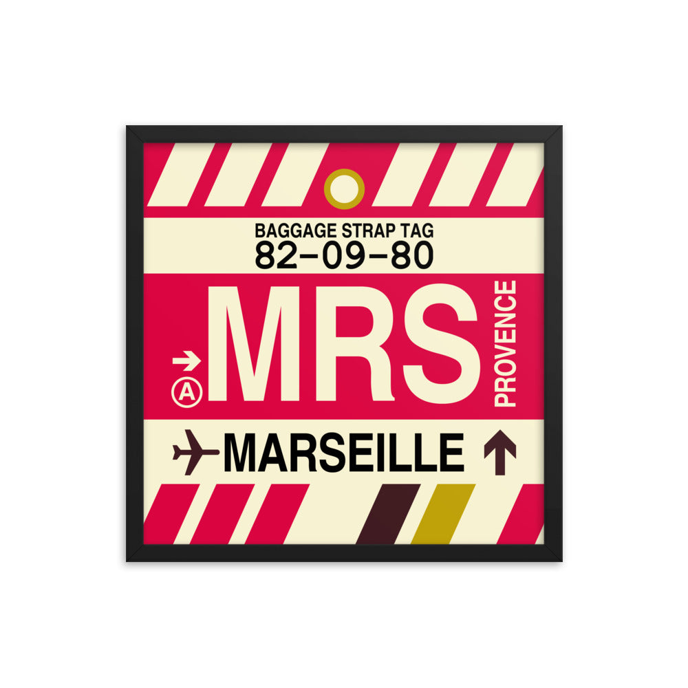 Travel-Themed Framed Print • MRS Marseille • YHM Designs - Image 05