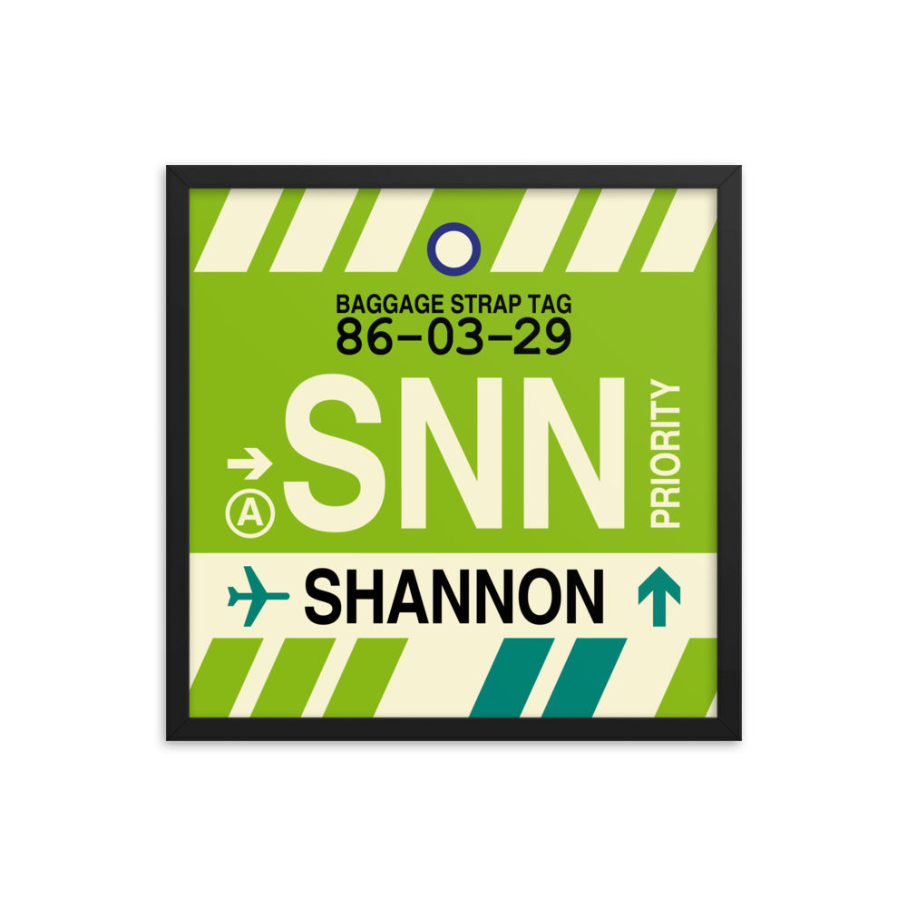 Travel-Themed Framed Print • SNN Shannon Souvenir • YHM Designs - Image 05
