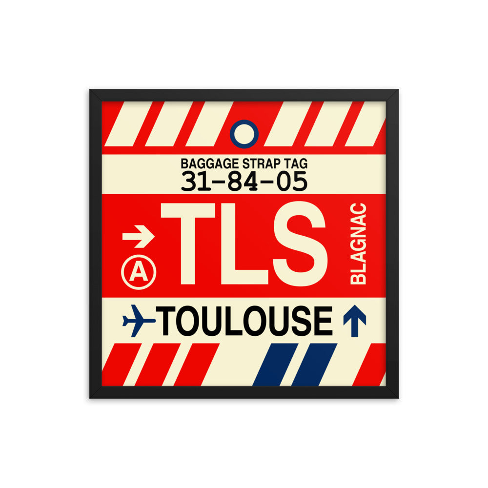Travel-Themed Framed Print • TLS Toulouse • YHM Designs - Image 05