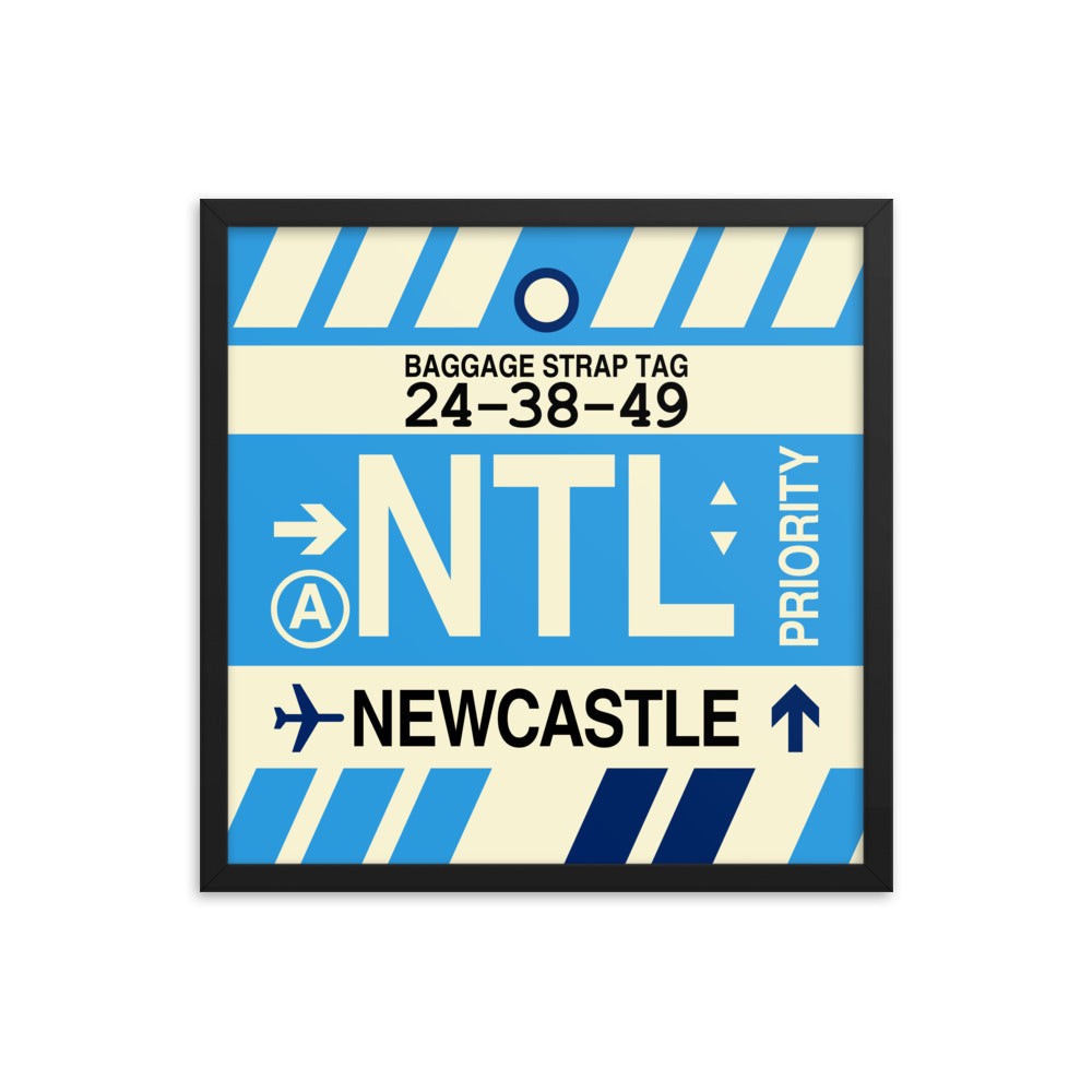 Travel-Themed Framed Print • NTL Newcastle • YHM Designs - Image 05