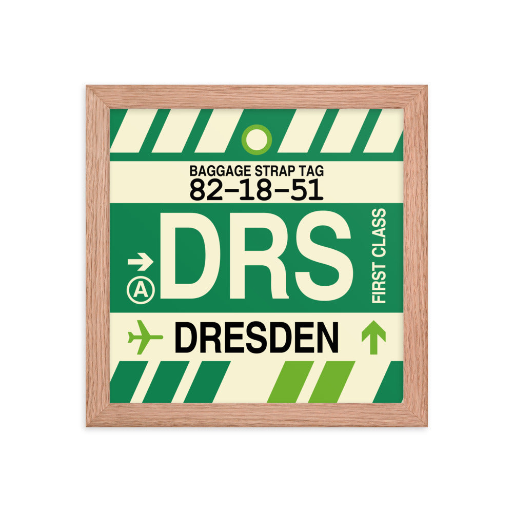 Travel-Themed Framed Print • DRS Dresden Souvenir • YHM Designs - Image 06