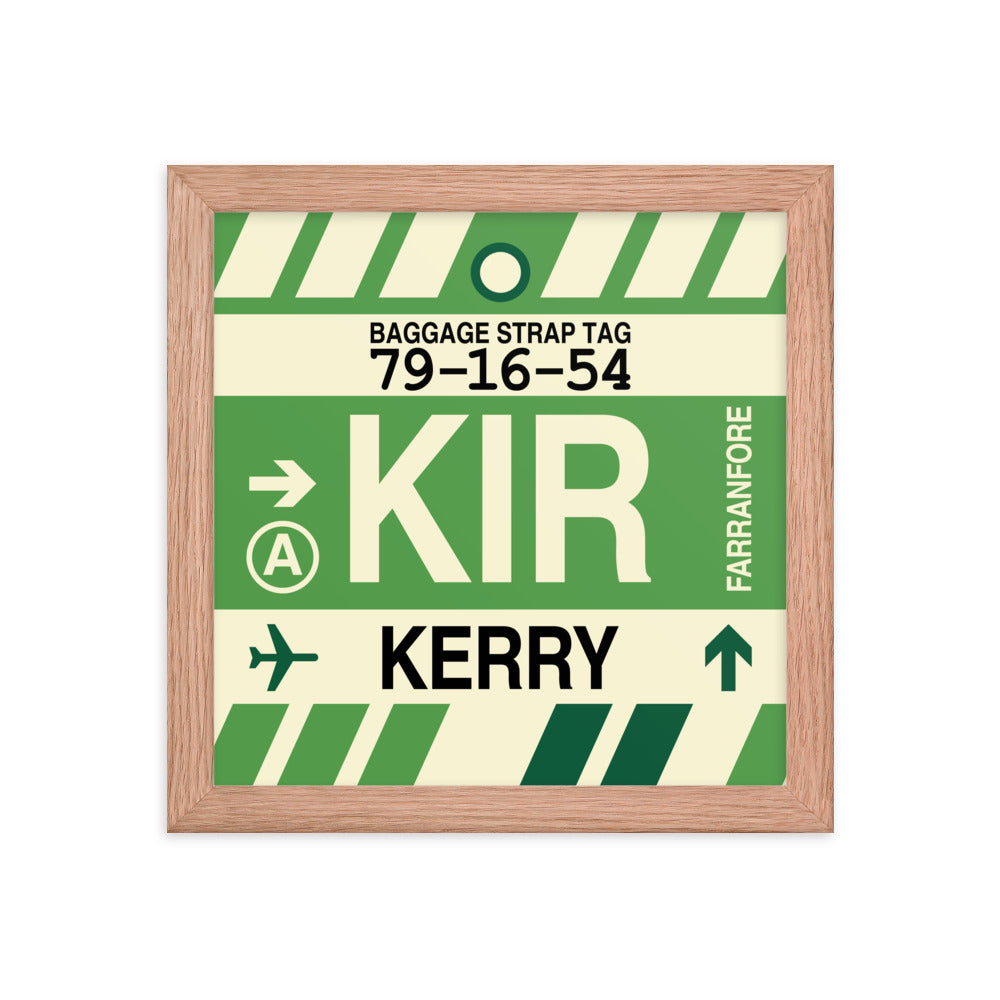 Travel-Themed Framed Print • KIR Kerry Souvenir • YHM Designs - Image 06