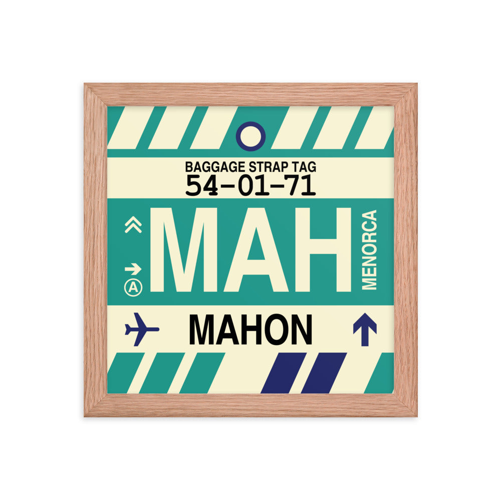 Travel-Themed Framed Print • MAH Mahon Souvenir • YHM Designs - Image 06
