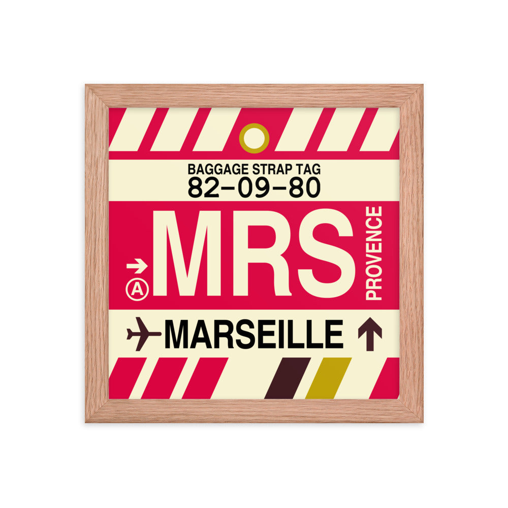 Travel-Themed Framed Print • MRS Marseille • YHM Designs - Image 06