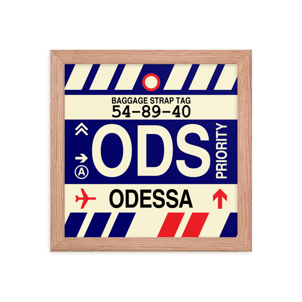 Travel-Themed Framed Print • ODS Odessa Souvenir • YHM Designs - Image 06