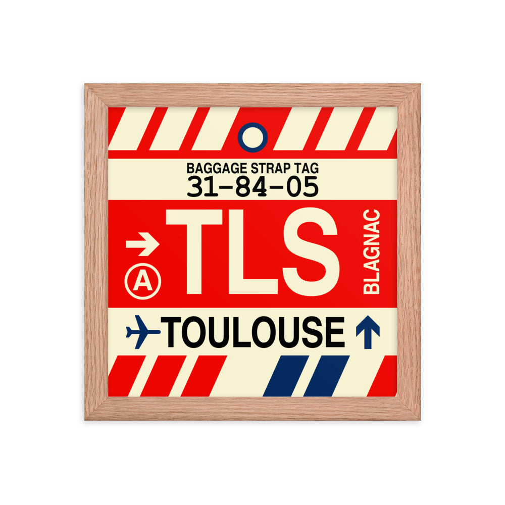 Travel-Themed Framed Print • TLS Toulouse • YHM Designs - Image 06