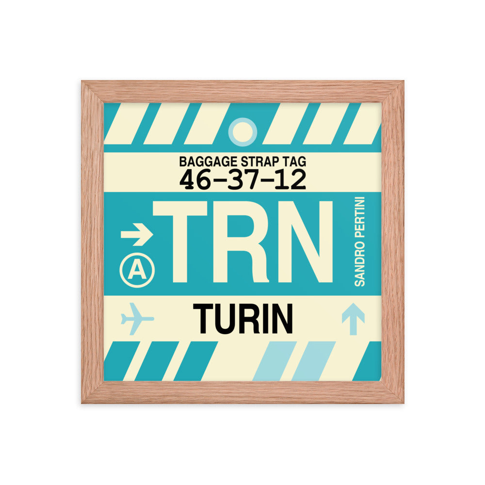 Travel-Themed Framed Print • TRN Turin • YHM Designs - Image 06