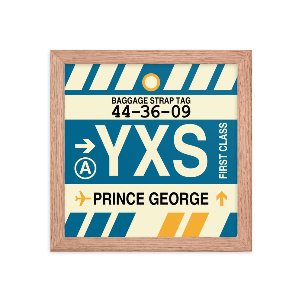 Travel-Themed Framed Print • YXS Prince George • YHM Designs - Image 06