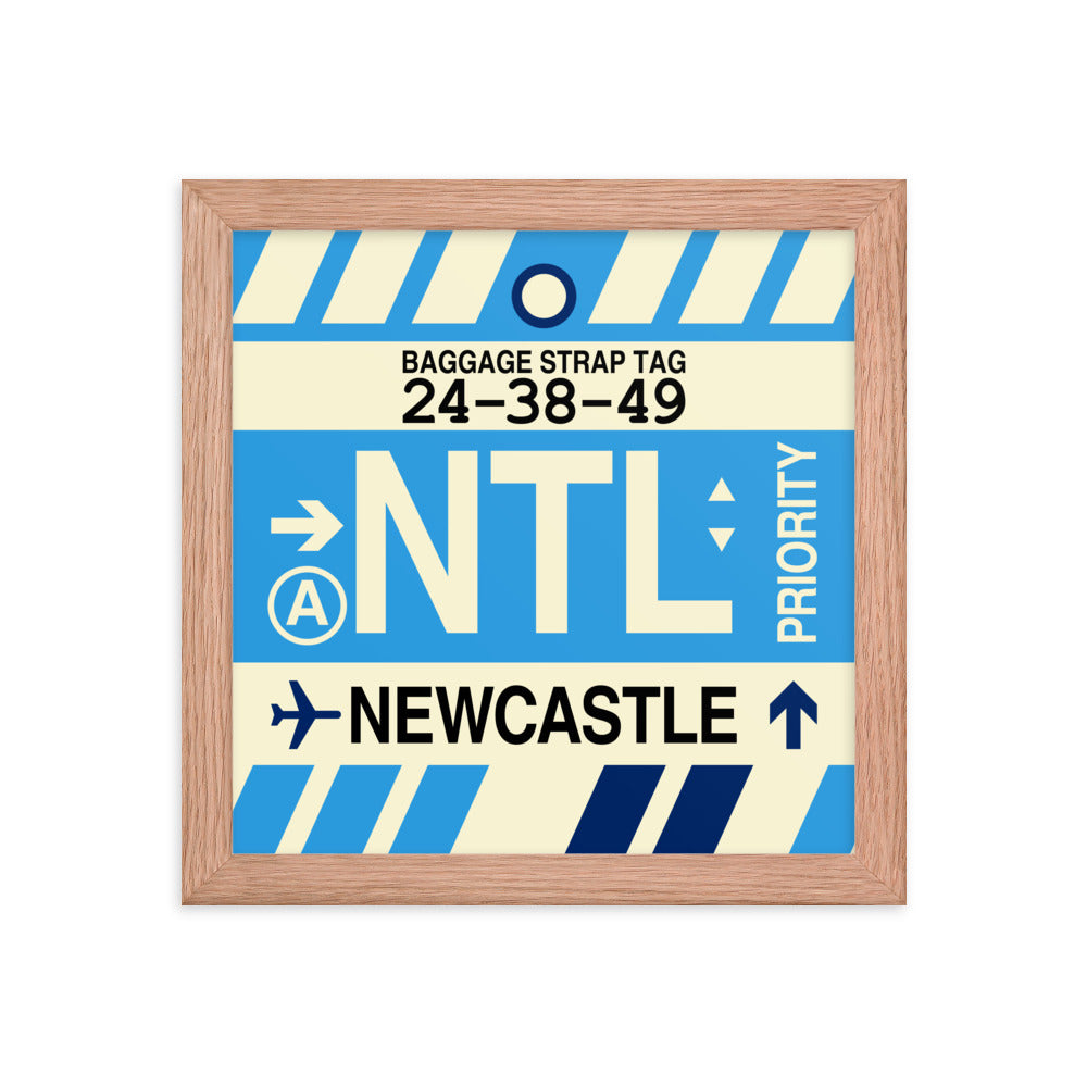 Travel-Themed Framed Print • NTL Newcastle • YHM Designs - Image 06