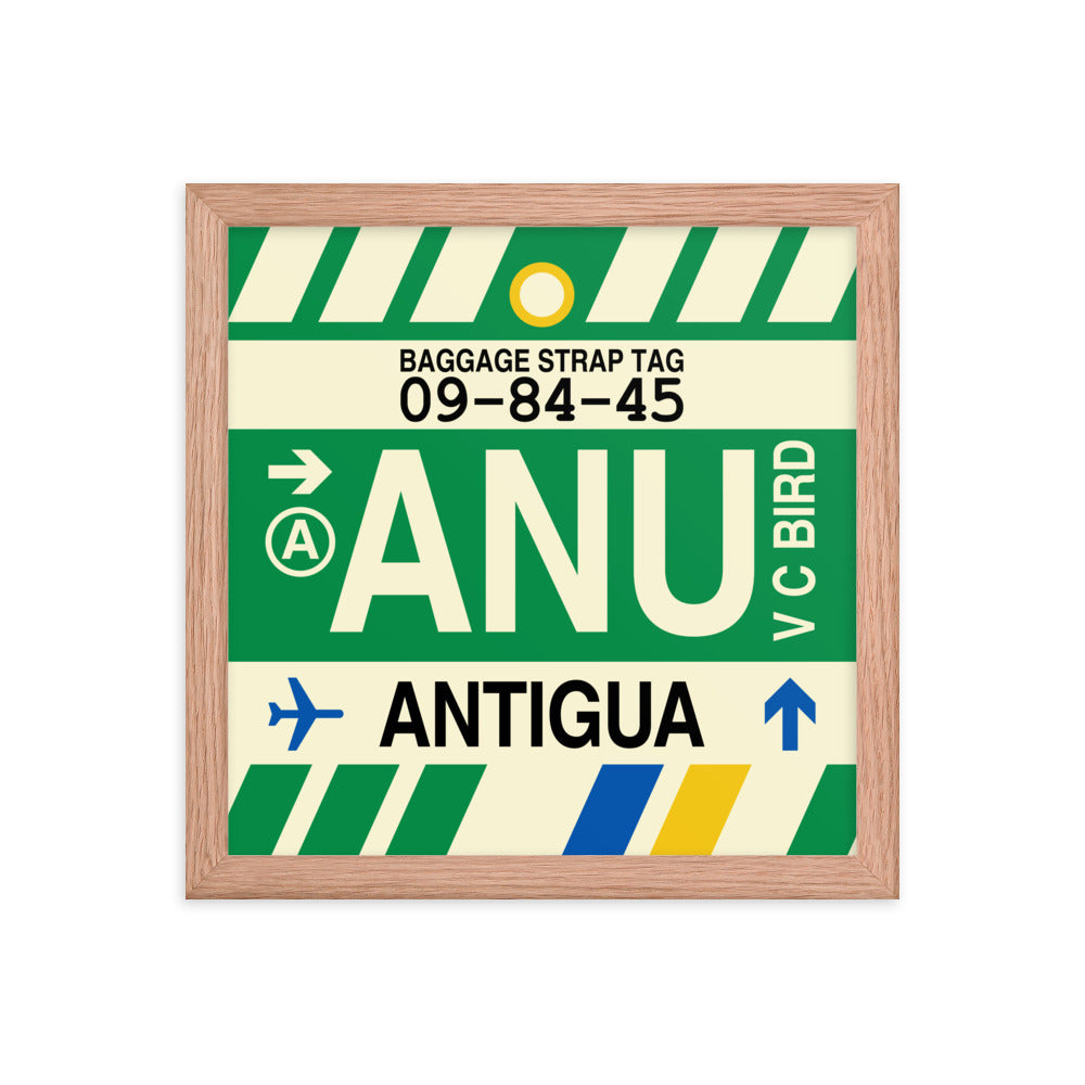 Travel-Themed Framed Print • ANU Antigua • YHM Designs - Image 07
