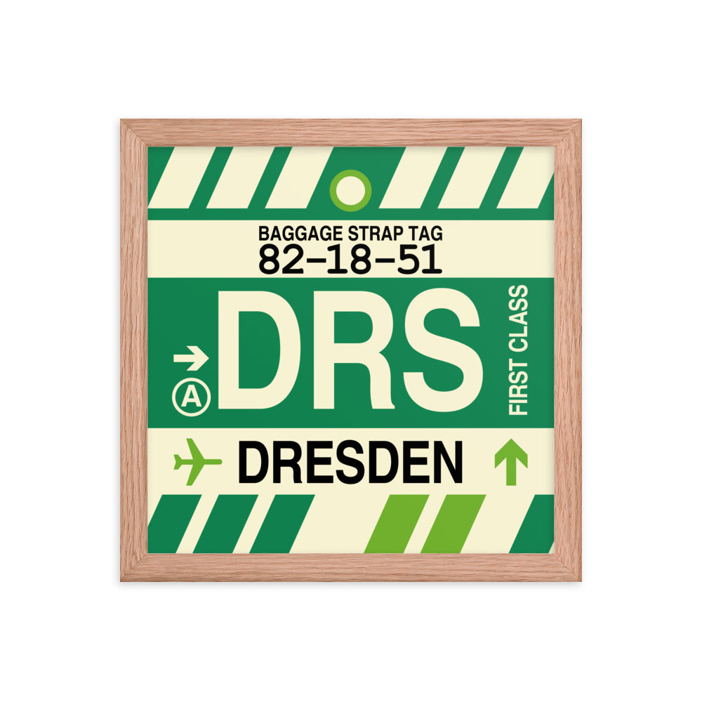 Travel-Themed Framed Print • DRS Dresden Souvenir • YHM Designs - Image 07