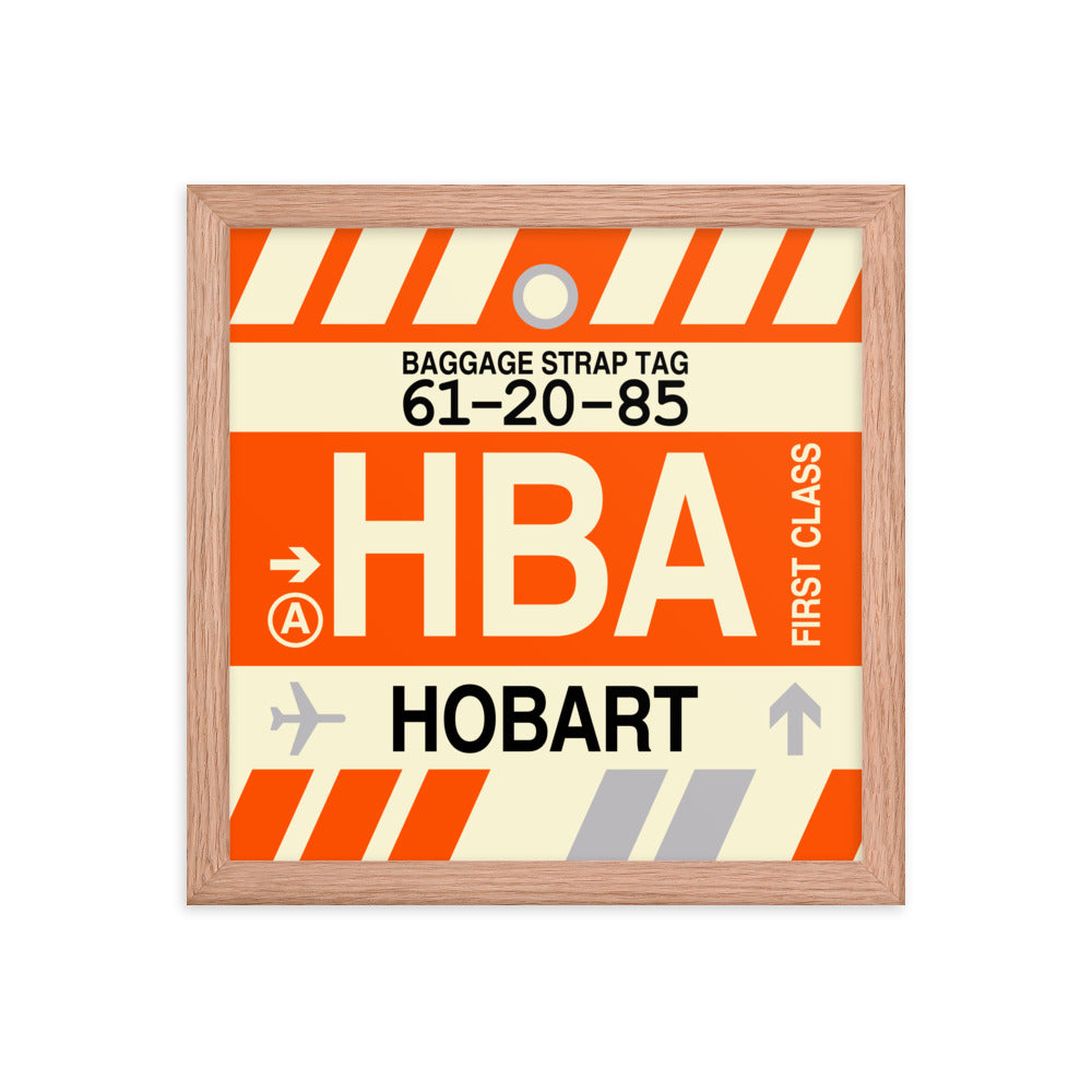 Travel-Themed Framed Print • HBA Hobart • YHM Designs - Image 07