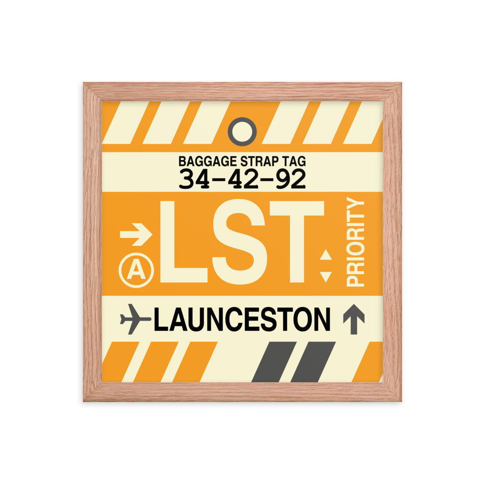 Travel-Themed Framed Print • LST Launceston • YHM Designs - Image 07