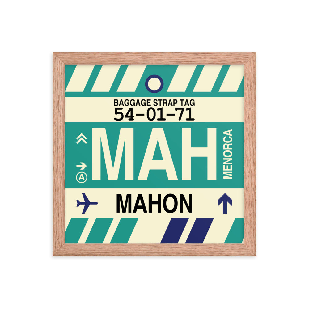 Travel-Themed Framed Print • MAH Mahon Souvenir • YHM Designs - Image 07