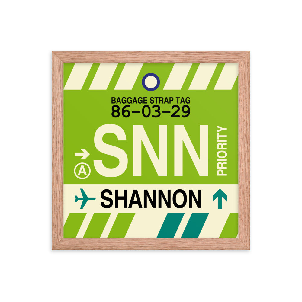 Travel-Themed Framed Print • SNN Shannon Souvenir • YHM Designs - Image 07