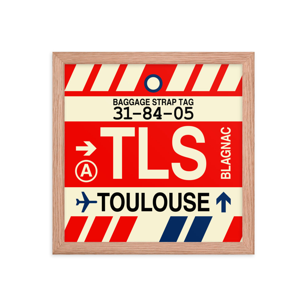 Travel-Themed Framed Print • TLS Toulouse • YHM Designs - Image 07