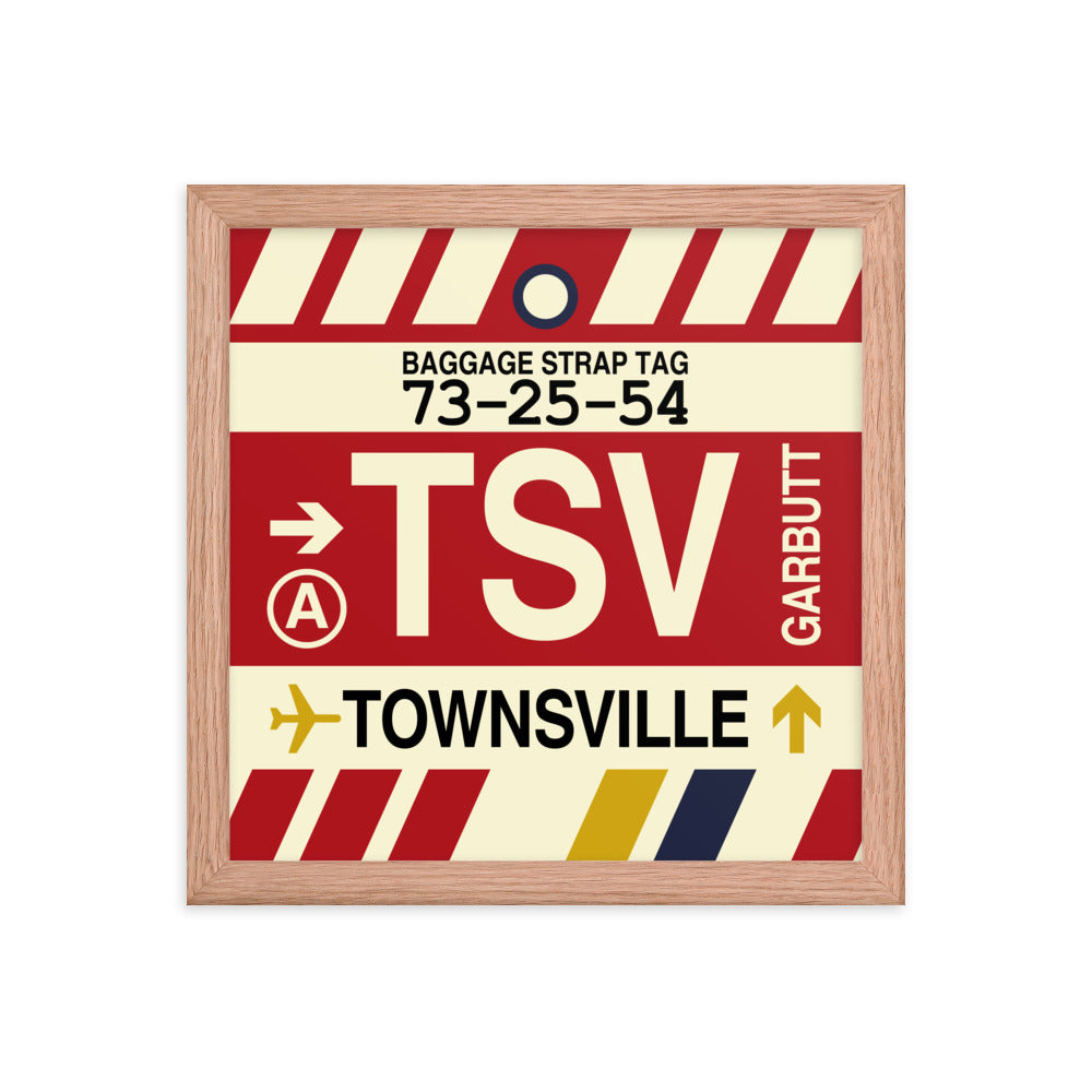 Travel-Themed Framed Print • TSV Townsville • YHM Designs - Image 07