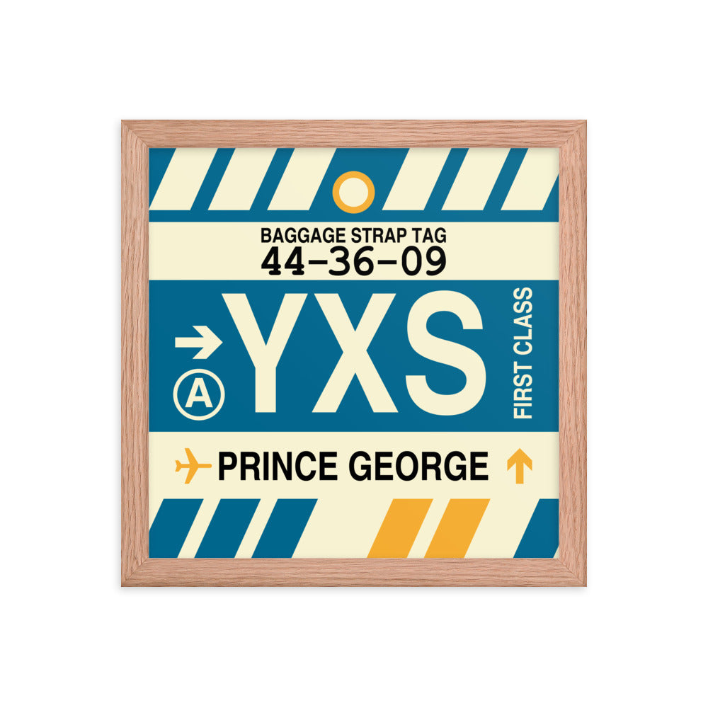 Travel-Themed Framed Print • YXS Prince George • YHM Designs - Image 07