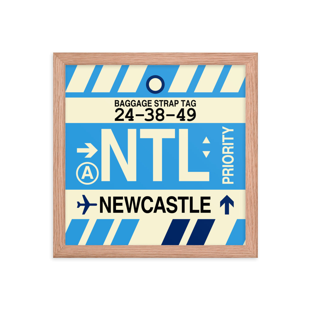 Travel-Themed Framed Print • NTL Newcastle • YHM Designs - Image 07