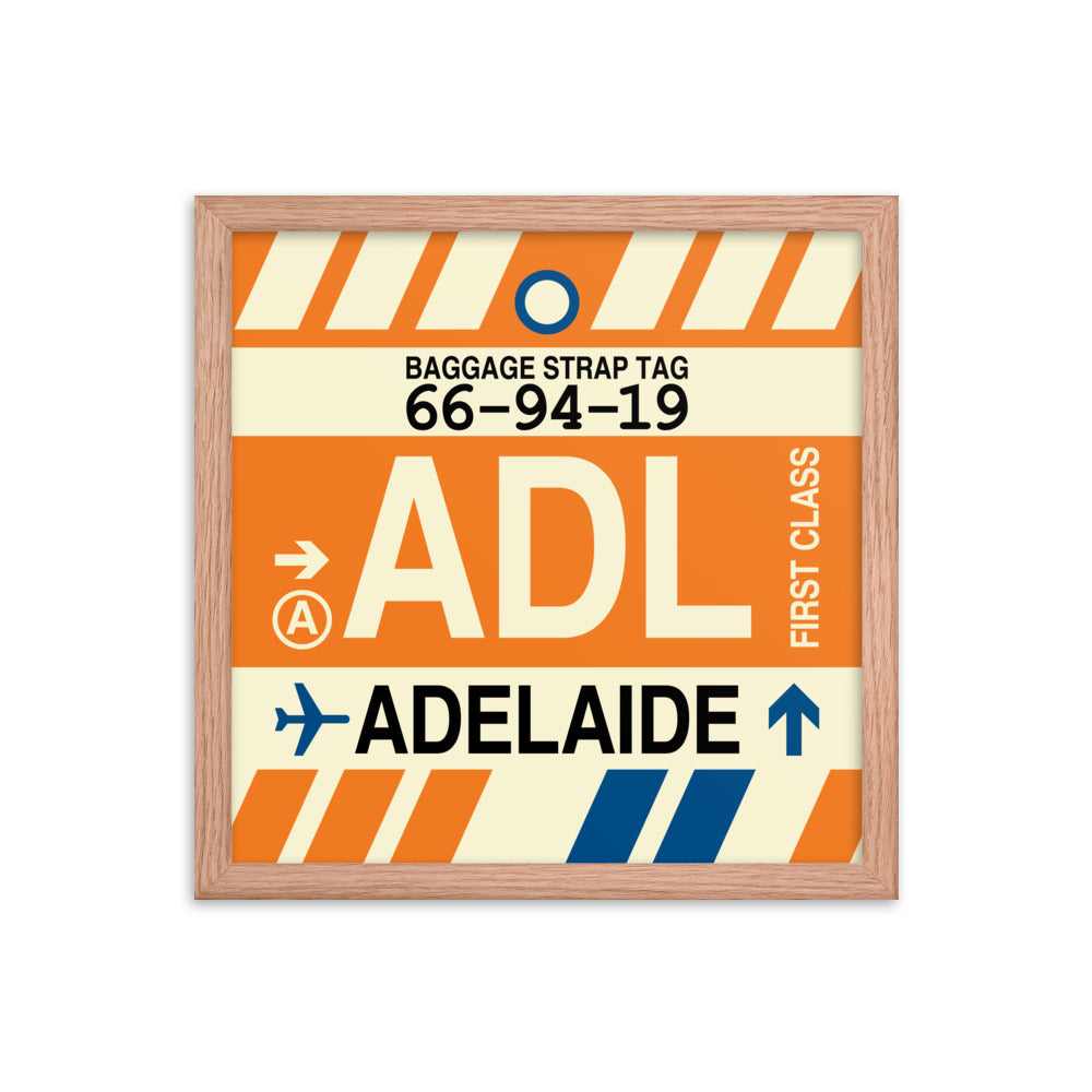 Travel-Themed Framed Print • ADL Adelaide Souvenir • YHM Designs - Image 08