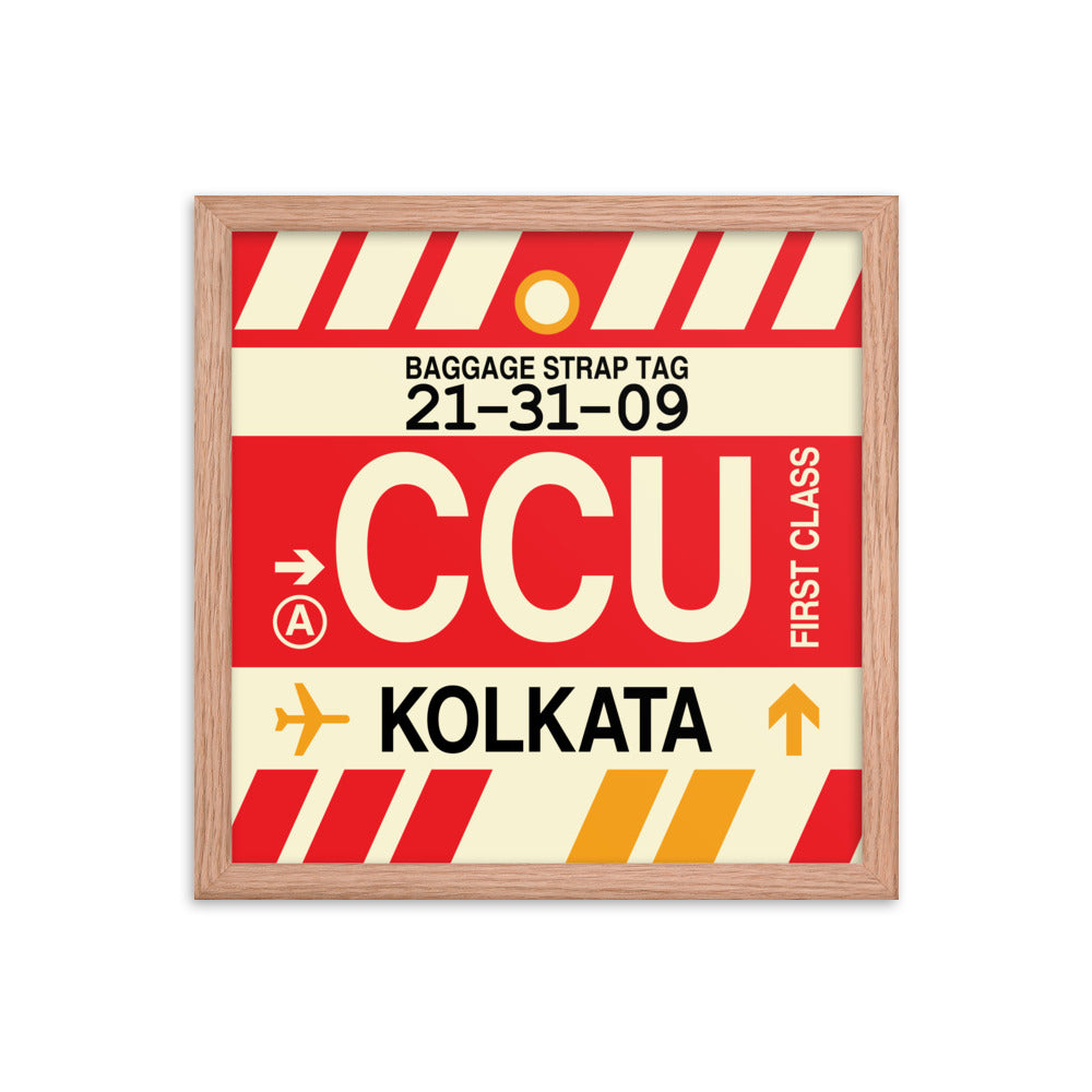 Travel-Themed Framed Print • CCU Kolkata • YHM Designs - Image 08