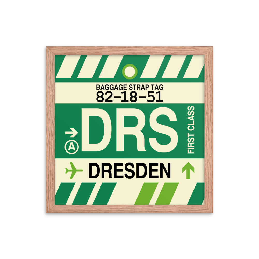 Travel-Themed Framed Print • DRS Dresden Souvenir • YHM Designs - Image 08