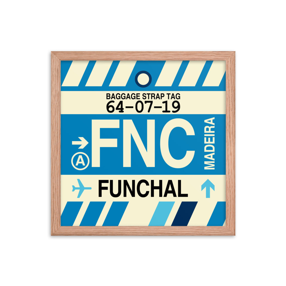 Travel-Themed Framed Print • FNC Funchal Souvenir • YHM Designs - Image 08