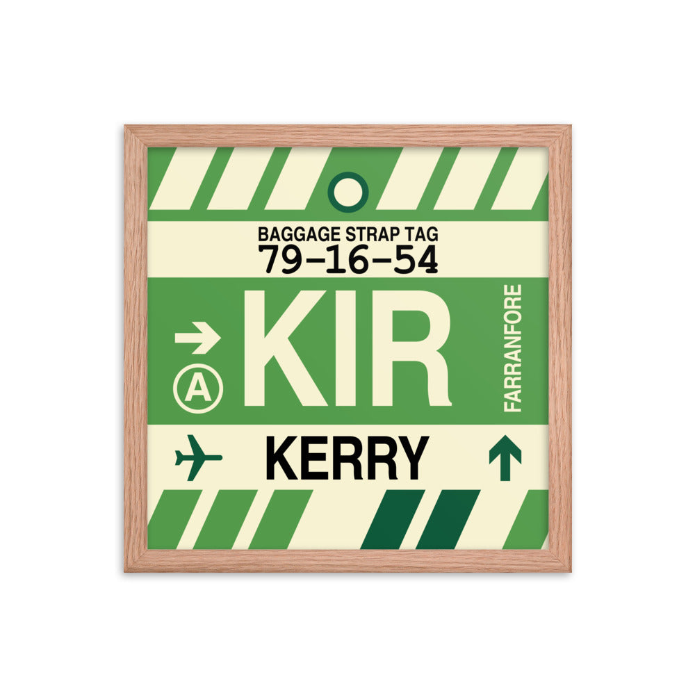 Travel-Themed Framed Print • KIR Kerry Souvenir • YHM Designs - Image 08