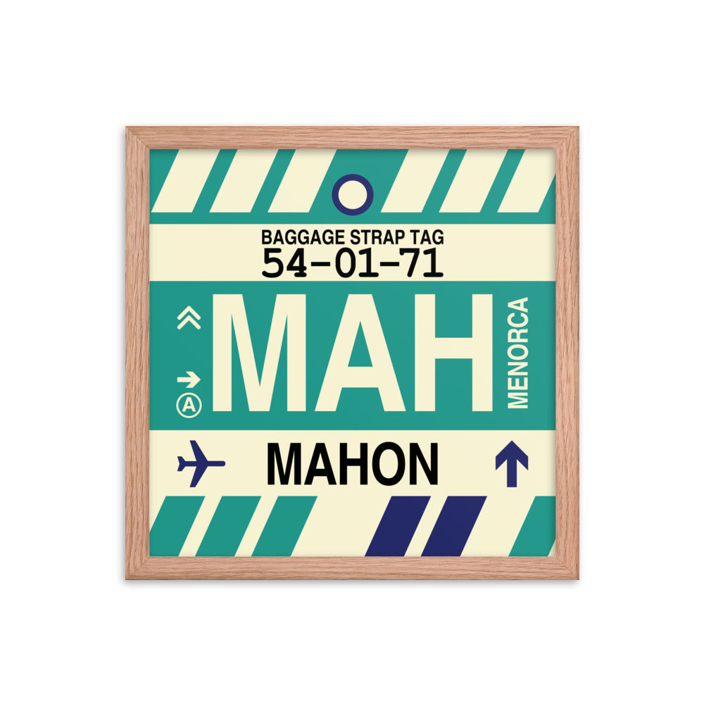 Travel-Themed Framed Print • MAH Mahon Souvenir • YHM Designs - Image 08